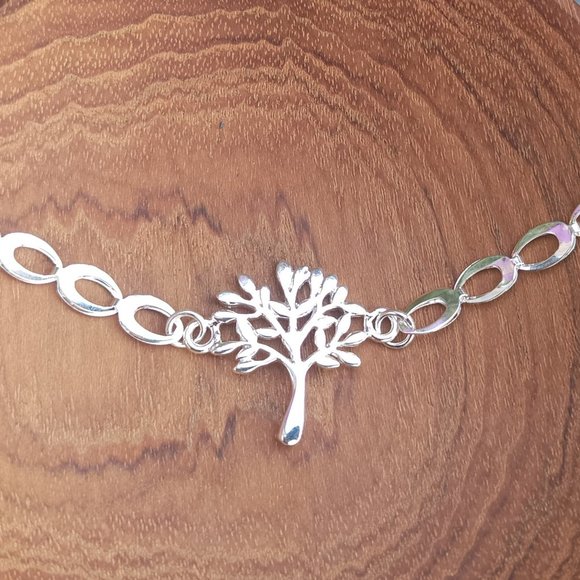 Tree of Life Sterling Silver Bracelet - Picture 3 of 7